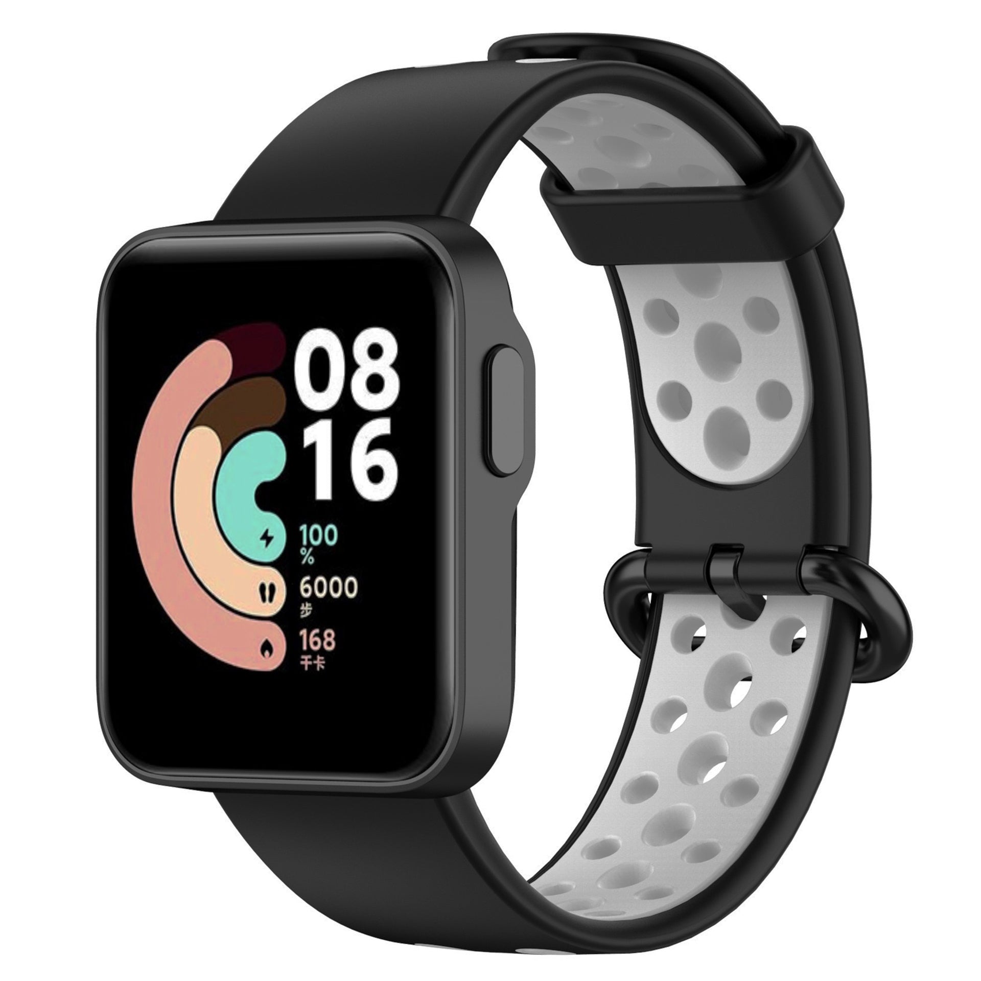 Dual-Color Hollow Silicone Watchband Strap Replacement for Xiaomi Redmi Watch 2 Dual-Color Hollow Silicone Watchband Strap Replacement for Xiaomi Redmi Watch 2